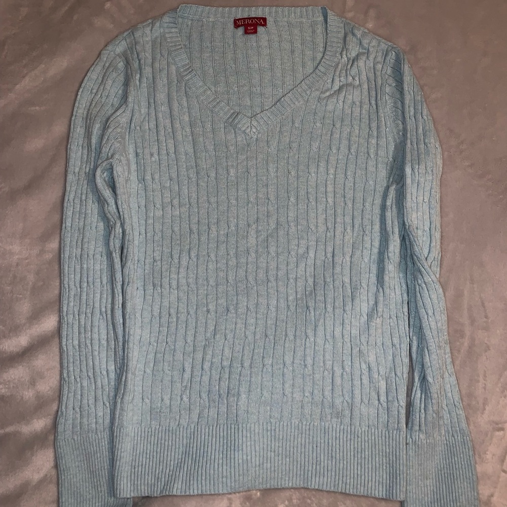 Blue sweater